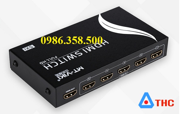 Bộ gộp HDMI 5 vào 1 ra